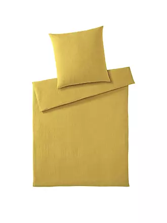 ELEGANTE | Musselin Bettwäsche Smooth 70x90cm / 140x200cm Sonne | 